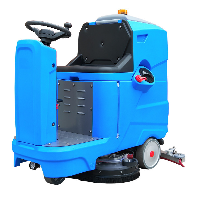 多功能自动驾驶式洗地机 三合一车间仓库洗地机